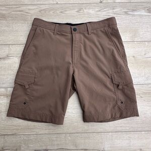 Men's Brown Cargo Shorts